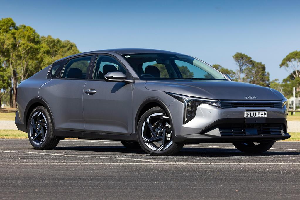 2025 Kia EV5 electric SUV in matte grey