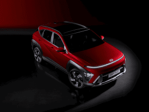 Red car
